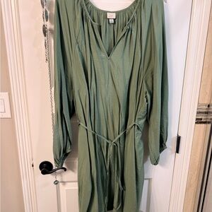 a new day Green Long Sleeve Dress